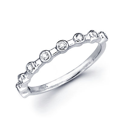 White Gold Wedding Bands on 18k White Gold Diamond Engagement Wedding Ring Band Set   Ebay